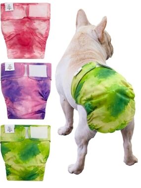 NEW CuteBone No Tail Hole Female Dog Diapers – 3 Pack 🐾